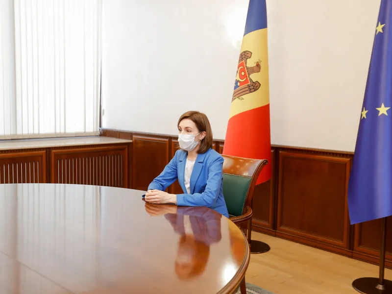 Maia Sandu, președinta Republicii Moldova. Sursa: Facebook