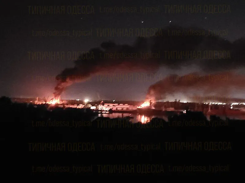Atac rusesc cu drone în Odesa. Peste 29.000 de gospodării au rămas fără curent - Foto: X / @cym27s