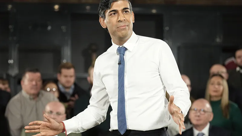Premierul Rishi Sunak a spus că ar putea avea loc alegeri generale în Marea Britanie în a doua jumătate a anului 2024 - Foto: Profimedia Images