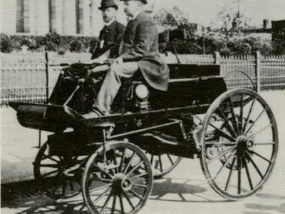 Electrobat, o mașină electrică inventată în 1894. / Foto: automotivehistory.org