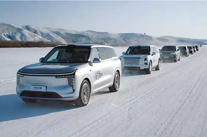 Cel mai amplu test auto de iarnă organizat vreodată &icirc;n China, 67 de modele &mdash; electrice, PHEV și EREV - Foto: Autohome