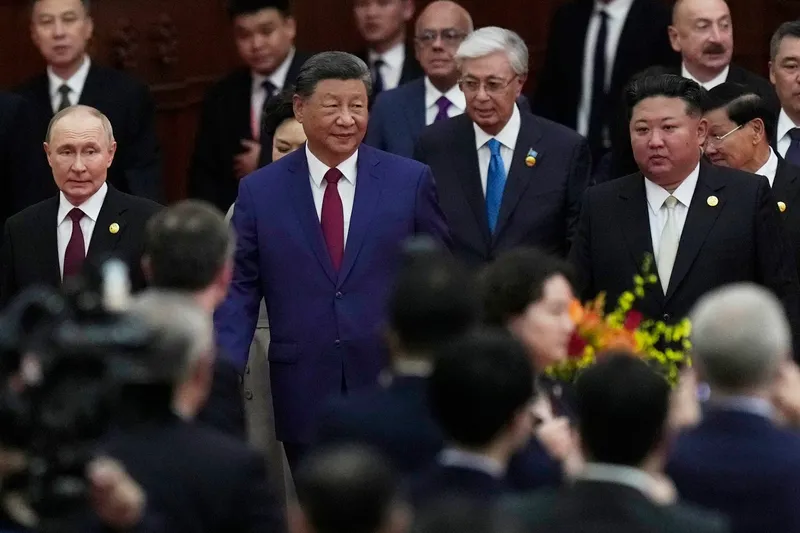 Putin, Xi, Kim Jong-Un, la summitul de la Beijing - Foto: Profimedia images