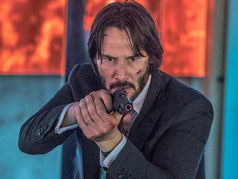 VIDEO Noul pistol „Gucci Glock” al Gărzilor de Convoi Nuclear din SUA, inspirat din filmul John Wick/ Photo: VOI - John Wick