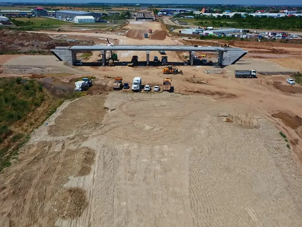 Cum se mișcă chinezii și Umbrărescu pe două cioturi importante ale Autostrăzii A0 Nord - Foto: Facebook / Asociația Pro Infrastructură