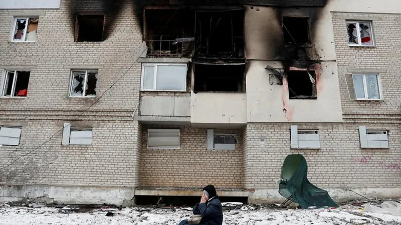 FOTO Soldații ruși au ars de vii aproape 50 de persoane în spitalul din Mariupol/FOTO: