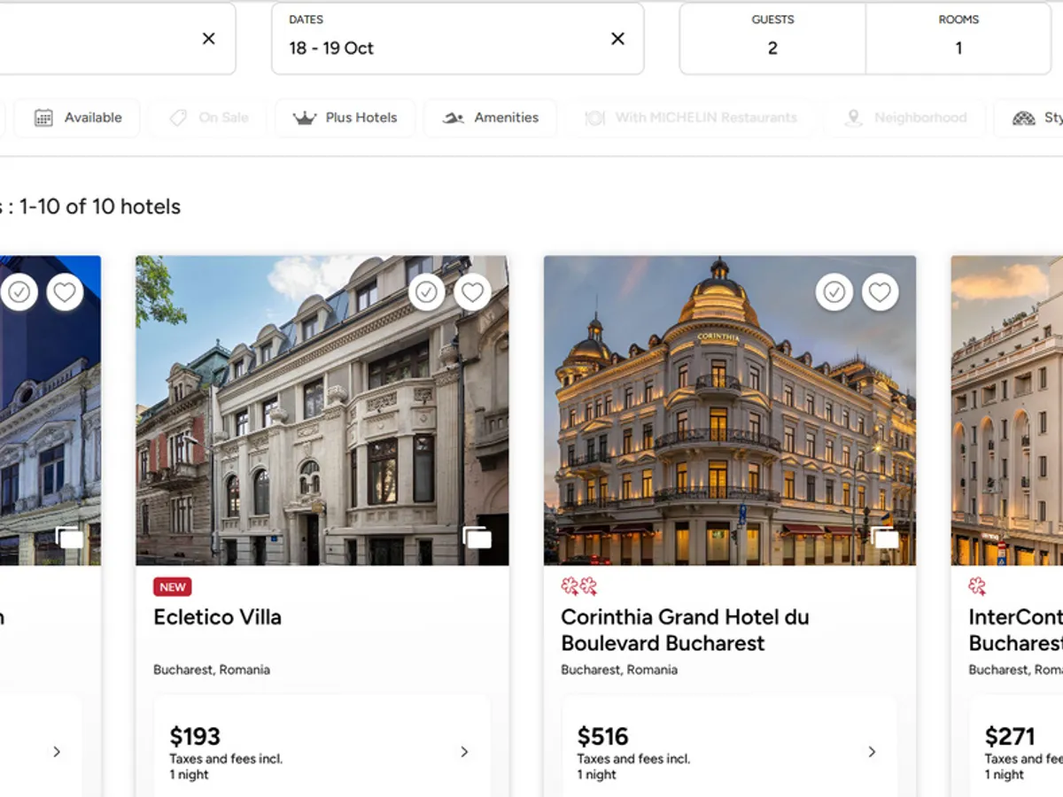 Cât costă o noapte de cazare la cele 6 hoteluri din România premiate cu chei Michelin - Foto: guide.michelin.com