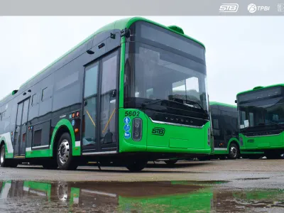 Primele troleibuze chinezești Yutong 12 din Europa încep să circule la București. - Foto: Facebook / STB