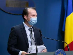 Premierul Florin Cîţu susţine declaraţii de presă la Palatul Victoria.  / gov.ro