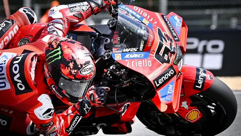 MotoGP: Francesco Bagnaia va pleca din pole position la Marele Premiu al Cehieil - Foto: Profimedia Images