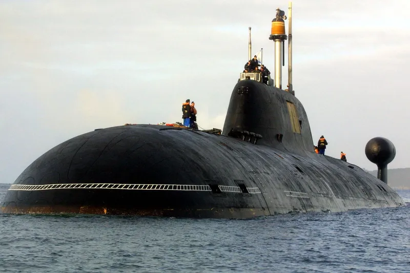 Submarin nuclear rusesc Vepr din clasa Akula - Foto: Profimedia Images