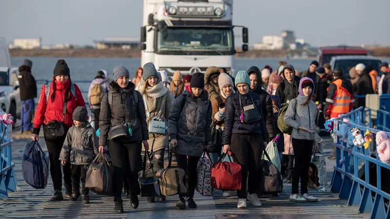 Aproape 5.500 din cei 1,5 milioane de ucraineni care ne-au intrat în șară de cînd a început războiul s-au angajat în România Foto: INQUAM Photos/ Ilona Andrei