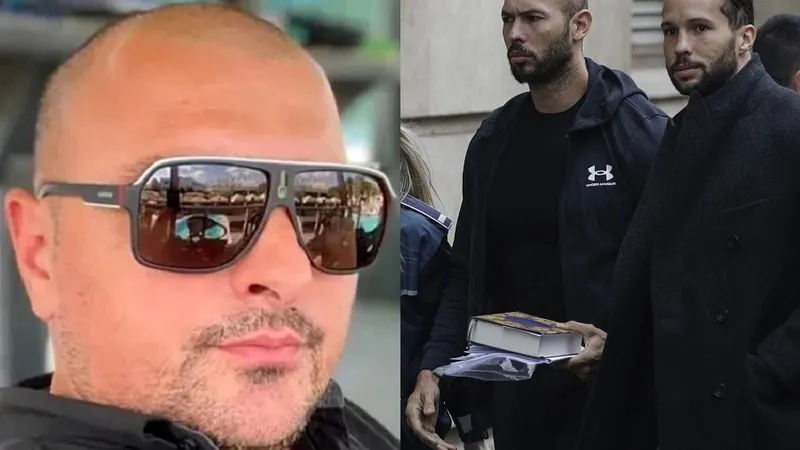 Bigdan Stancu, fost ofițer al serviciului secret al MAI, a coordonat paza fraților Tate Foto: Facebook/INQUAM Photos Bogdan Stancu
