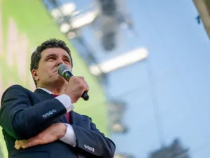 Nicuşor Dan, în turneu electoral pentru Preşedinţia României - Foto: Profimedia Images