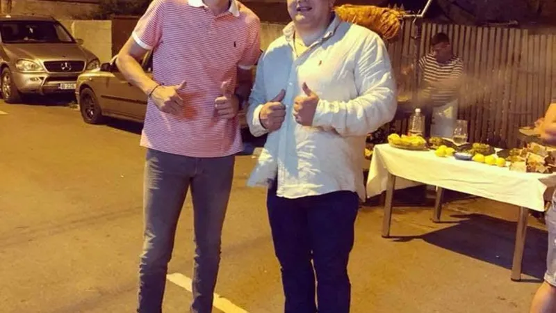 Mâna dreaptă a lui Potra, Bogdan Lascu, este finul interlopului Mircea Nebunu și se mândrește cu asta Foto: Facebook/captura