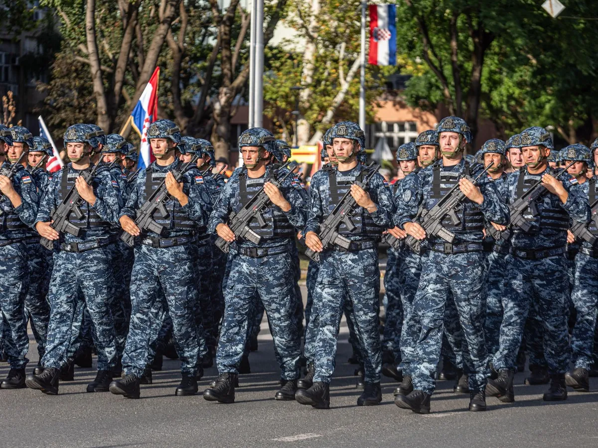 Armata Croației, paradă - Foto: Profimedia Images