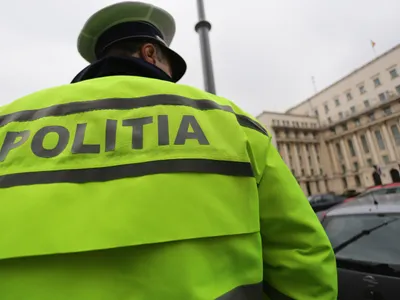 Polițist - FOTO  Inquam Photos / Adel Al-Haddad
