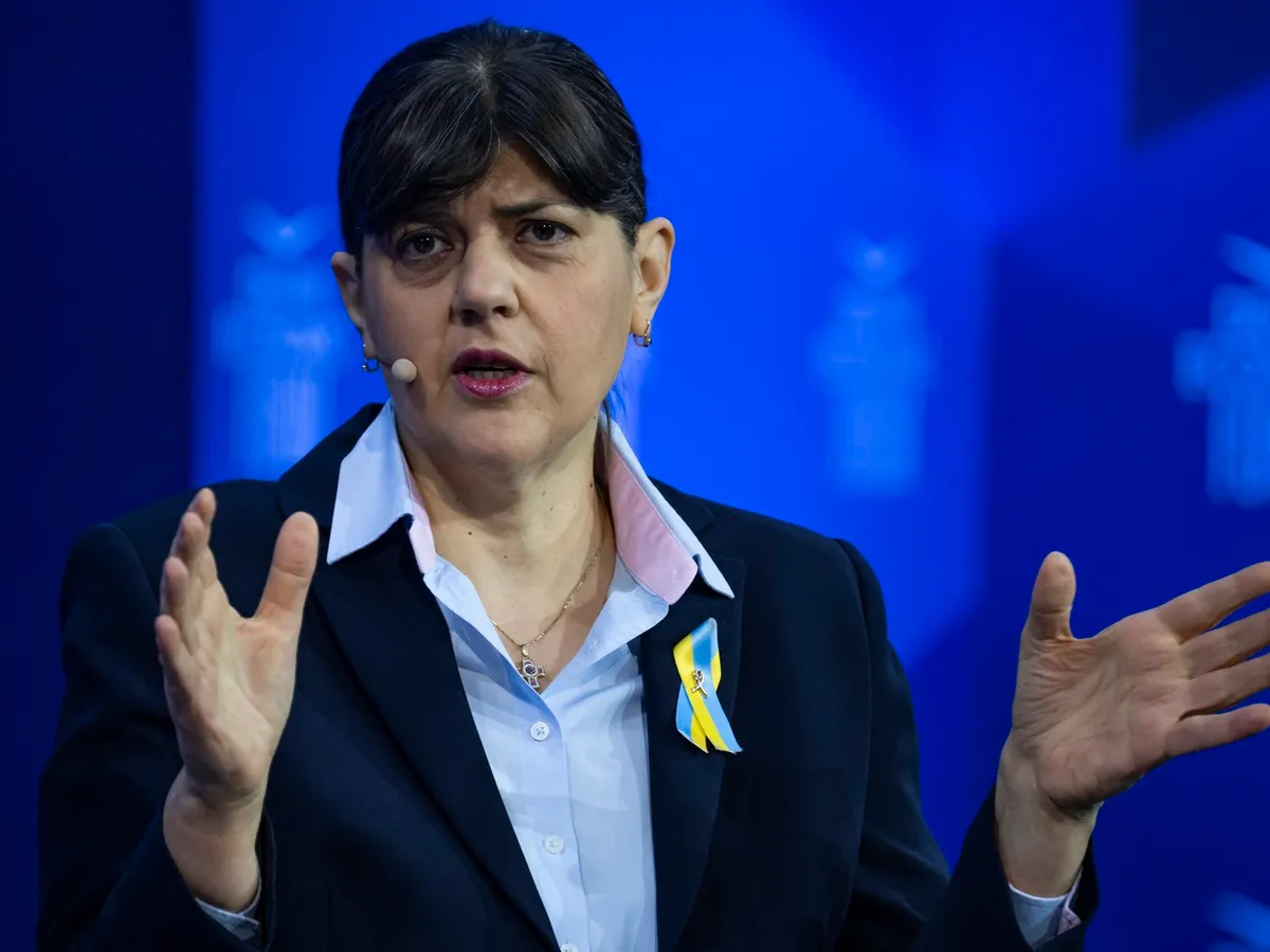 Șefa EPPO, Laura Codruța Koveși - Foto: Profimedia Images