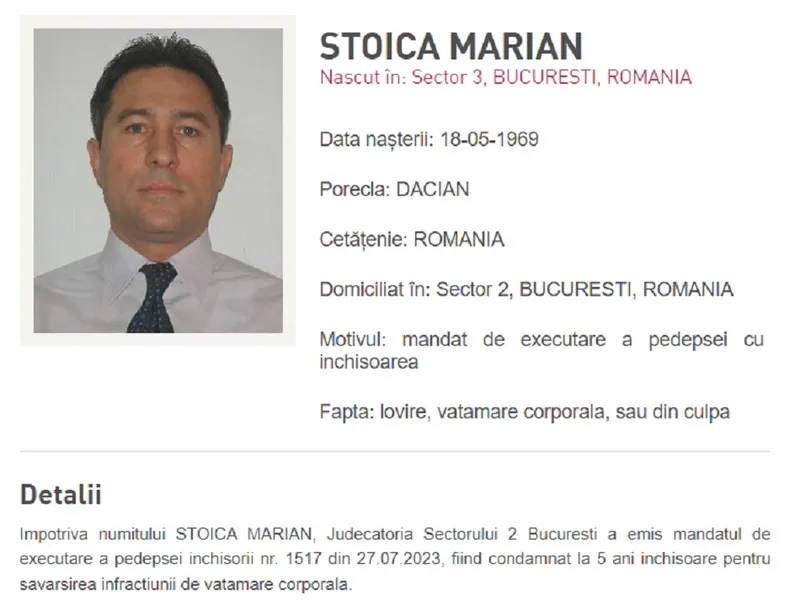 Stoica Marian Foto: IGPR