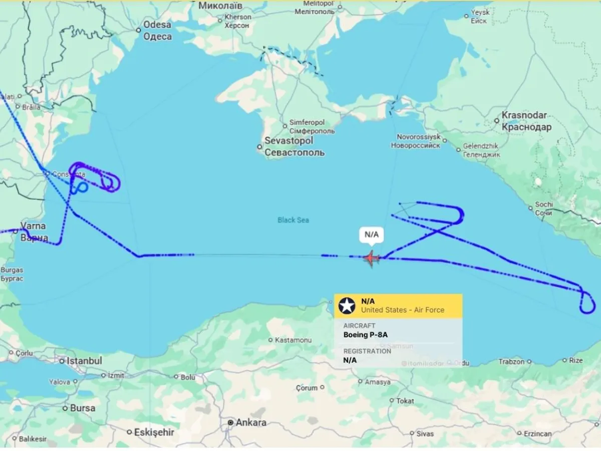 Misiune Poseidon în Marea Neagră - Foto: ItaMilRadar