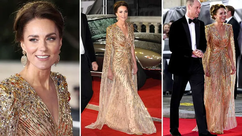 Kate Middleton, apariție răpitoare la premiera noului James Bond - „No Time To Die”. / Foto: msn.com