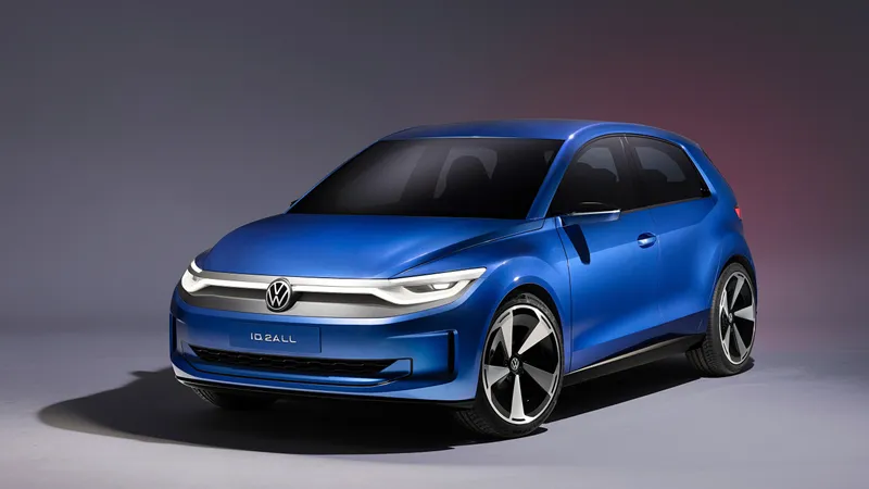 Volkswagen dă șah pe piața mașinilor electrice. Pregătește ID. 2all, cât un Polo, la sub 25.000 €. - Foto: Volkswagen