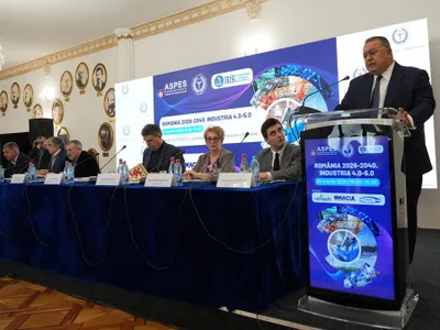 Camera de Comerț și Industrie a României (CCIR) a găzduit conferința „România 2026-2040. Industria 4.0-5.0” Foto: CCIR