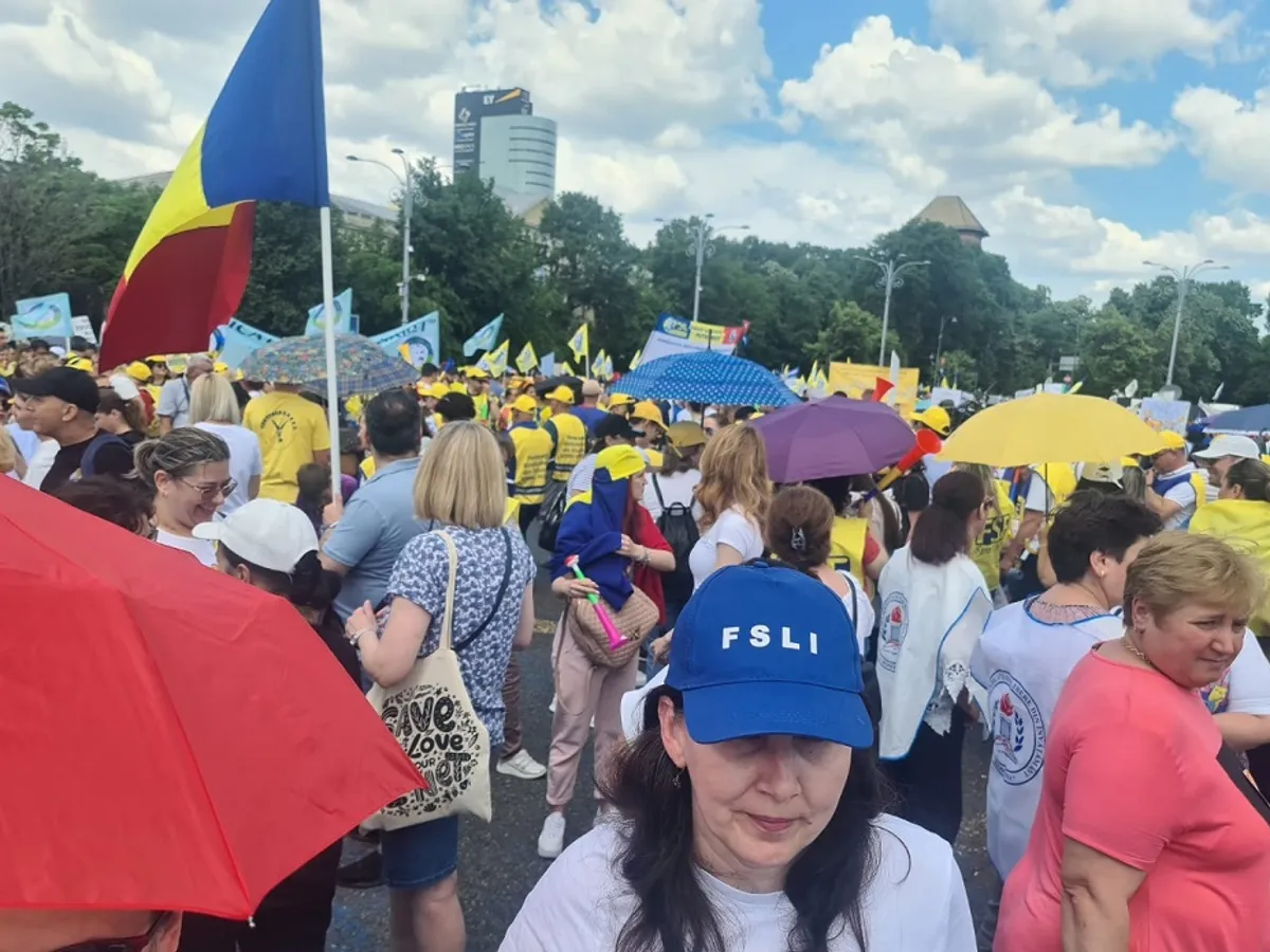 Profesorii nu opresc greva, părinții sunt exasperați Foto: Facebook/FSLI