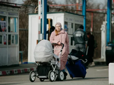 Refugiați din Ucraina - Foto: INQUAM PHOTOS / Paul Ursachi
