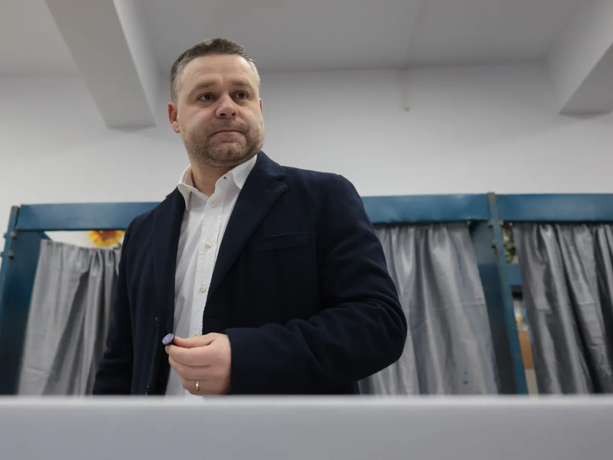 Ciucu votează - Foto: INQUAM PHOTOS/ Octav Ganea