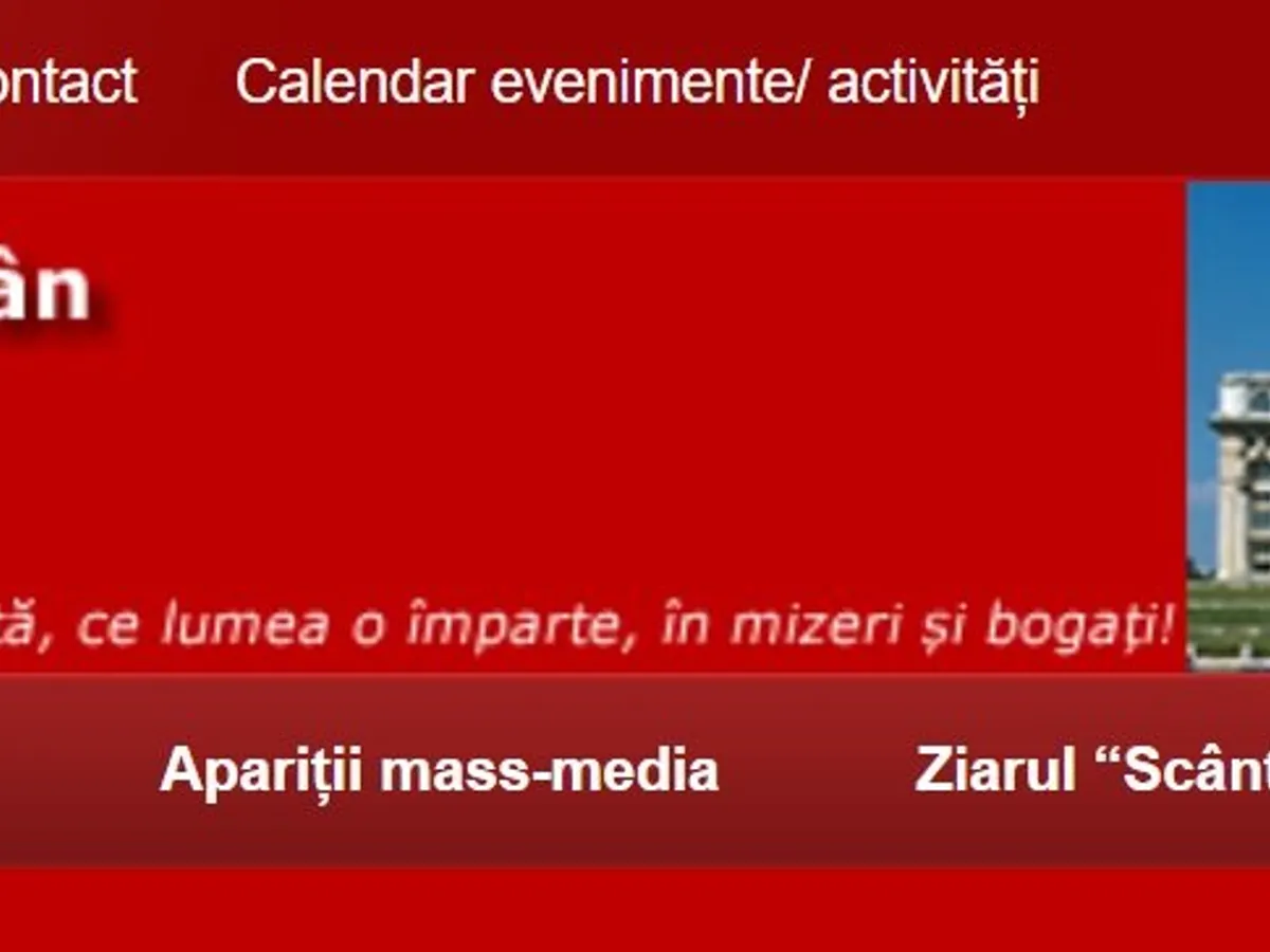 PCR, prescurtat Comuniștii. Sursa: site