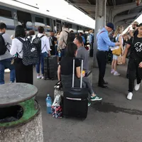 Trafic feroviar în condiţii de avarie spre şi dinspre litoral. ntârzieri de sute de minute - FOTO  Inquam Photos / George Călin