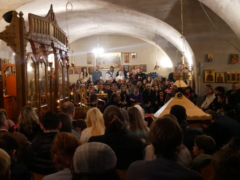 Parohia Saint-Sulpice din Paris Foto: Facebook/Constantin Necula