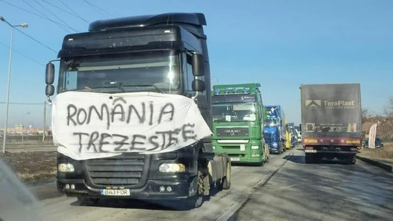 Predoiu despre protestul transportatorilor şi fermierilor: „Forţele de ordine respectă legea” - Foto: Arhivă/ Imagine cu caracter ilustrativ