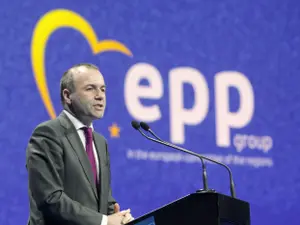 Manfred Weber, candidat al PPE. Foto Inquam Photos/Octav Ganea