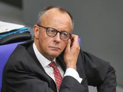 Cancelarul Germaniei, Friedrich Merz, în Bundestag - Foto: Profimedia Images