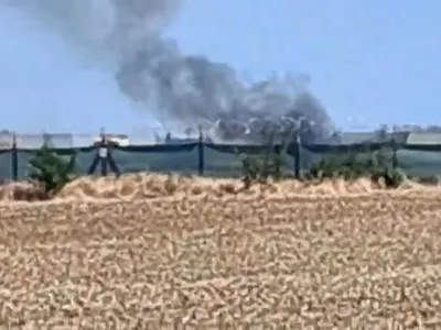 Avion prăbușit - FOTO Captură video