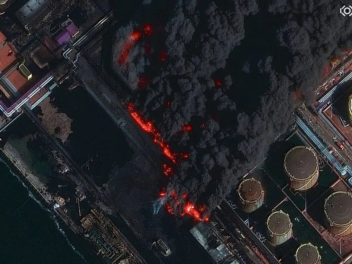 Portul de export Ust-Luga, atacat de drone ucrainene -  Foto: Profimedia Images