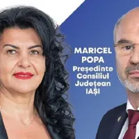 Lăcrimioara Ursu și susținătorul ei, Maricel Popa