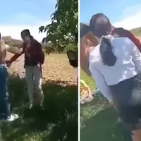 Două fete s-au bătut pe un câmp în fața colegilor. Poliția a deschis o anchetă Foto: BZI
