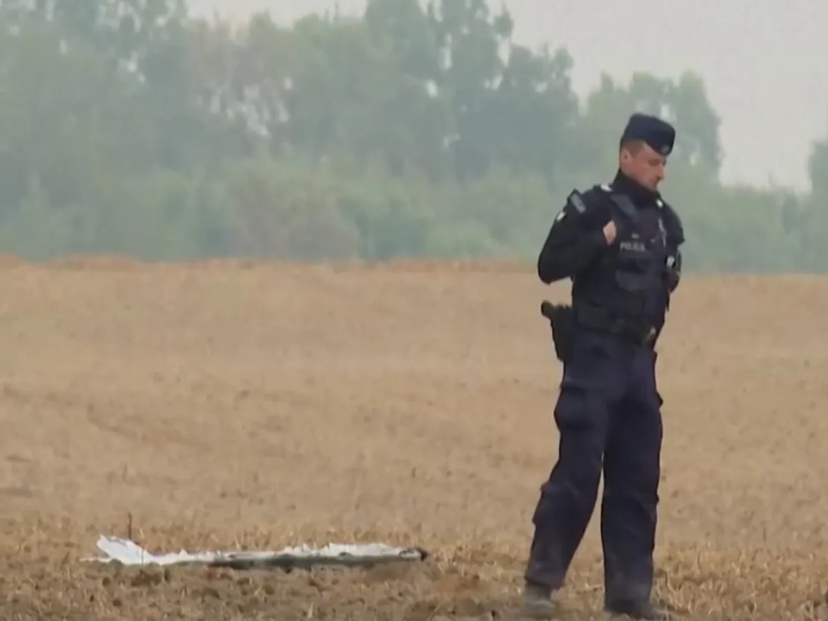Atacurile rusești cu drone asupra Poloniei, premeditate. Dronele lui Putin aveau SIM-uri poloneze FOTO Captura tvpworld.com