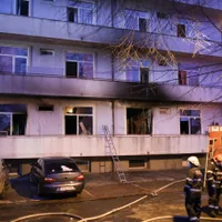 Incendiul de la Spitalul „Matei Balș”/FOTO: Inquam Photos/Octav Ganea
