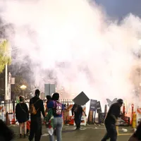 Proteste violente în Los Angeles Foto: profimediaimages.ro