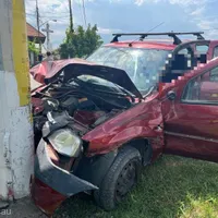 Accident pe E85- Foto: ISU BACĂU
