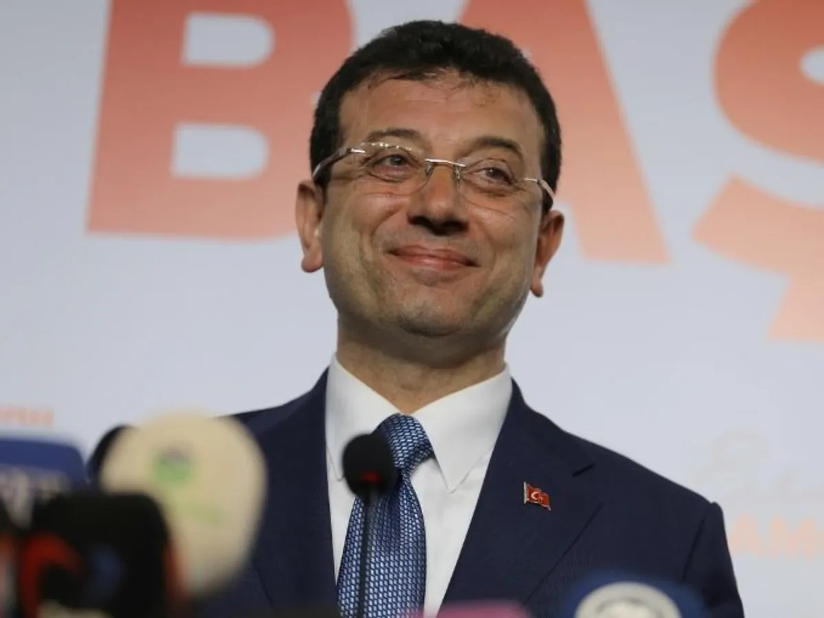 Candidatul Opoziției la Primăria Istanbulului, Ekrem Imamoglu. Captură foto Reuters