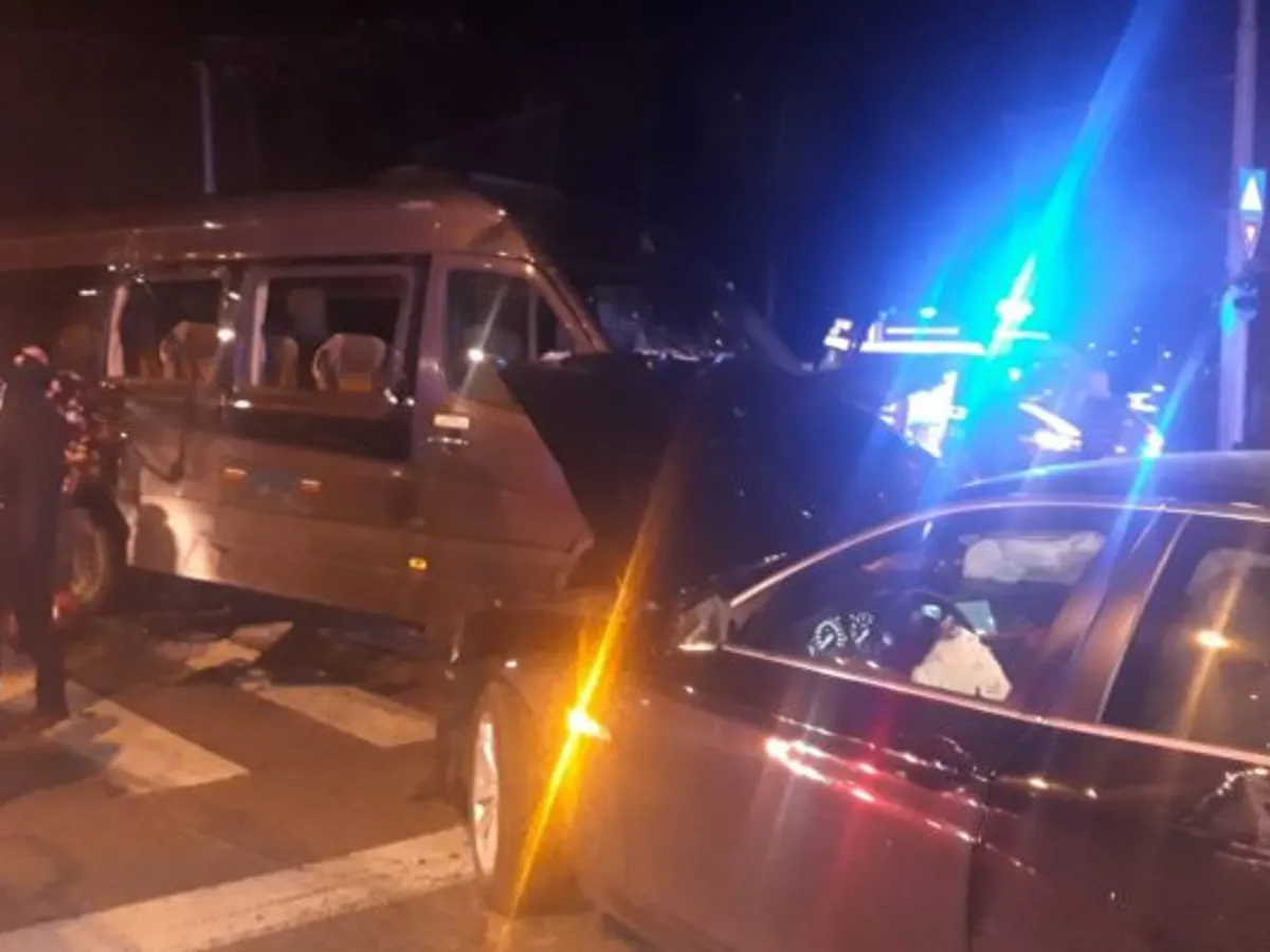 Accident pe Calea Plevnei, București/FOTO: g4media.ro