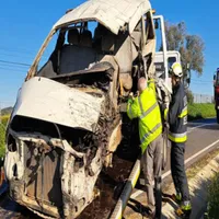 Două vehicule cu muncitori români, o mașină și o dubă, s-au ciocnit în Portugalia: 2 morți - Foto: Facebook/Ziarul Românesc Spania