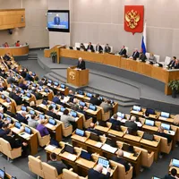 Parlamentul rus a votat pentru retragerea din tratatul nuclear cheie cu SUA după discursul lui Putin - FOTO: Profimedia Images