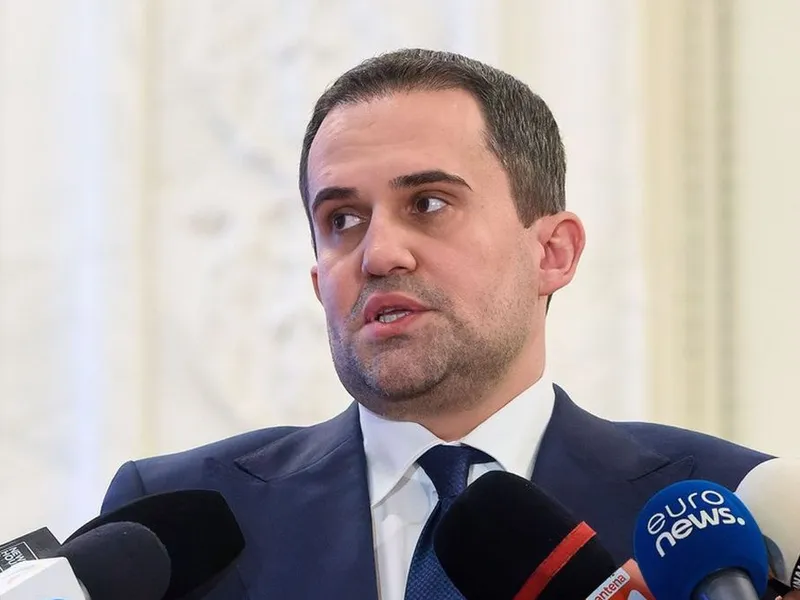 Ciprian Şerban, preşedintele Camerei Deputaţilor, susţine declaraţii de presă - Foto: Profimedia Images