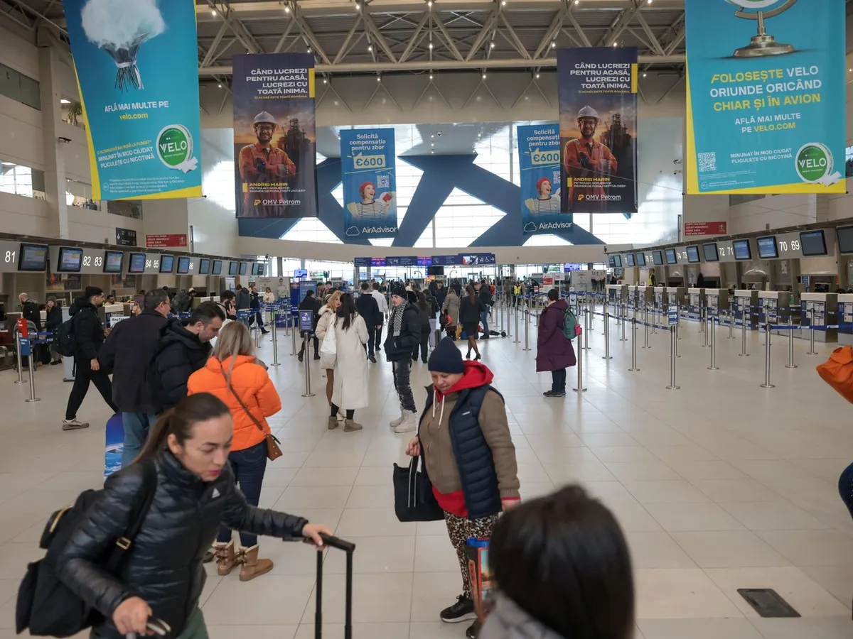Zona de îmbarcare de la Aeroportul Otopeni - Foto: Profimedia images - imagine cu rol ilustrativ