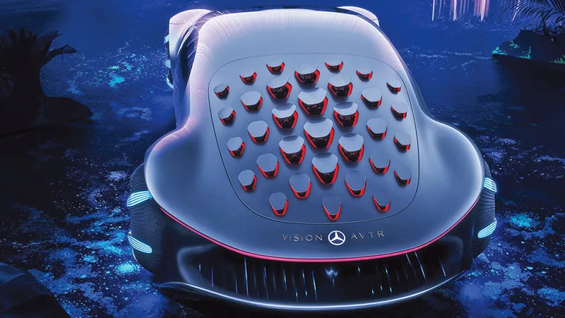 Mercedes Vision AVTR - Inspirat din Avatar